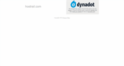 Desktop Screenshot of hostrail.com